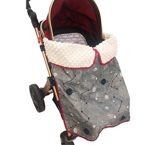 Waterproof Baby Car Seat Cover 75*75cm Winter Windproof Stroller Blanket Baby Wrap Blanket Toddler Sleeping Blanket Universal ► Photo 1/6