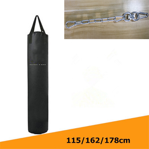 Kick Boxing Bag 115cm/162cm/178cm Training Fitness Punching Bag Saco De Pancada Boxeo Hook Hanging MMA Fight Sandbag (Empty) ► Photo 1/6