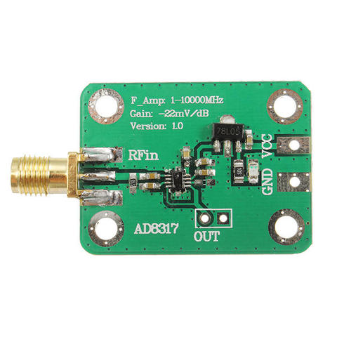 AD8317 Radio Frequency Logarithmic Detector Power Meter 1M-10000MHz ► Photo 1/6