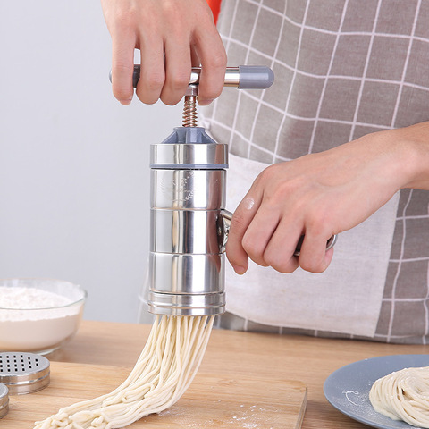 1pcs Stainless Steel Household Small Manual Noodle Makers Machine Kitchen Hand-cranked Press Machine Manual Noodles Soup ► Photo 1/6
