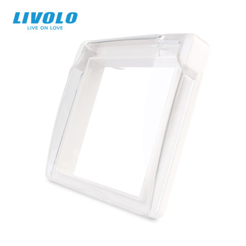 Livolo EU Standard Socket Waterproof Cover,Plastic Decorative For Socket, 4 colors ,C7-1WF-11/12/13/15,do not include the socket ► Photo 1/6