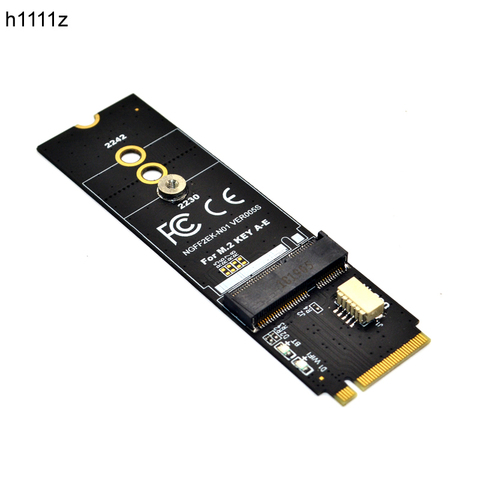 M.2 KEY-M to KEY A-E/E Adapter Riser Card for M.2 NGFF PCIE Protocol Wireless Network Card Module Support 2230 2242 size M2 Card ► Photo 1/6