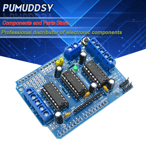 1PCS L293D motor control shield motor drive expansion board FOR motor shield new ► Photo 1/1