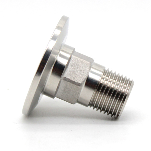 QiiMii Tri clamp BSPT Male adatper Stainless steel 304 316L Homebrew Machine Component ► Photo 1/5