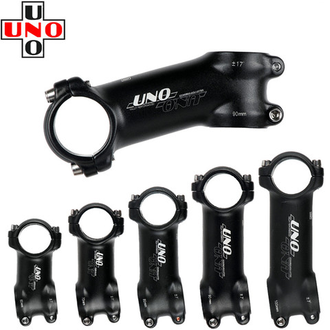 Taiwan UNO mountain bike stem  MTB ultra-light road  handlebar stem / plus or minus 17 degrees of the negative angle stem faucet ► Photo 1/1