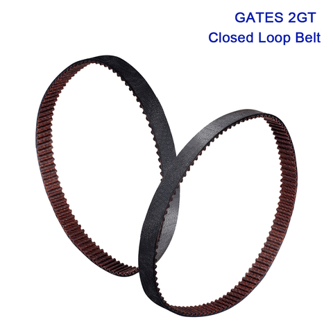 New GATES 2GT GT2 6MM Closed Loop Synchronous Timing Belt 382 406 600 782 1228MM 3D Printer Parts CR10 Ender3 Wear Resistant BLV ► Photo 1/6