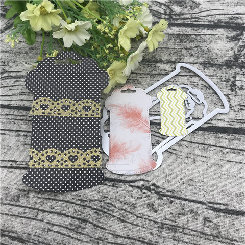 Tag set Metal Cutting Dies for DIY Scrapbooking Album Paper Cards Decorative Crafts Embossing Die Cuts ► Photo 1/4