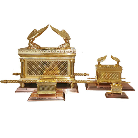 Israel Judaism Alloy Ark Home Classic Ornaments Christian Biblical Supplies Party Gift Table Ark Of The Covenant Ark Of Covenant ► Photo 1/5