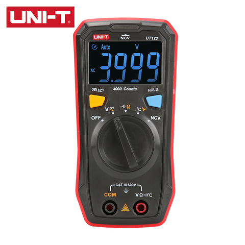 UNI-T UT123 Household Pocket Digital Multimeter NCV AC/DC Voltage Measurement  EBTN Display  Switch Measurement ► Photo 1/5