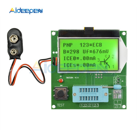 GM328A Digital Transistor Tester Capacitance ESR Meter LCR \RLC\PWM\ESR Meter MOS/PNP/NPN V2PO 1MHz-2MHz ► Photo 1/6