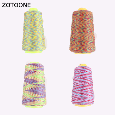 ZOTOONE Sewing Accessories Sewing Machine Thread Hand Embroidery Machine Thread Nylon Quilting Thread Hand Cotton Sewing Rolls E ► Photo 1/5