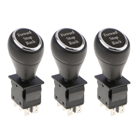 3PCS Joystick Switch Replacement Push Rod Switch Forward Stop Back 6 Pin 3 Position for Children Ride On Toy Cars ► Photo 1/6