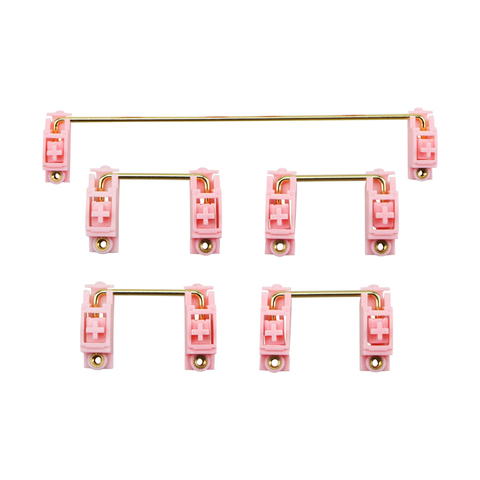 Blue Pink Gold Plated Pcb screw in Stabilizer for Custom Mechanical Keyboard gh60 xd64 xd84 6.25x 2x  xd96 xd87 ► Photo 1/6