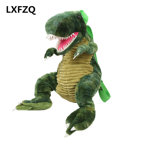 LXFZQ Backpack Kids School Bag Plush dinosaur Mochila Escolar Orthopedic School Backpacks Children School Bags Sac Cartable ► Photo 1/6