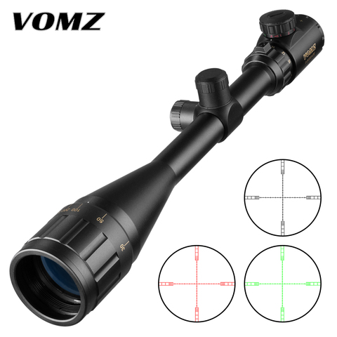 VOMZ 6-24x50 AOE  Cross Red Greed Optical Rifle Scope Long Eye Rifle Scope Relief  Sniper Gear Hunting Scopes For Airsoft Rifle ► Photo 1/6