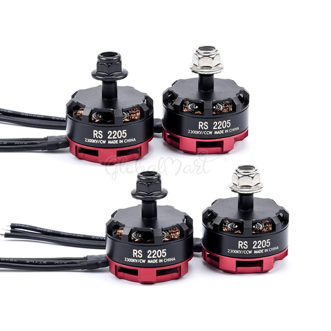 RS2205 2205 2300KV CW CCW Brushless Motor 3-4S for Martian II IV 220mm QAV-R 220 QAV250 FPV RC Quadcopter ► Photo 1/5