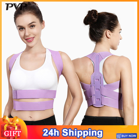 Brace Support Belt Adjustable Back Posture Corrector Clavicle Spine Back Shoulder Lumbar Posture Correction Corset For Posture ► Photo 1/6