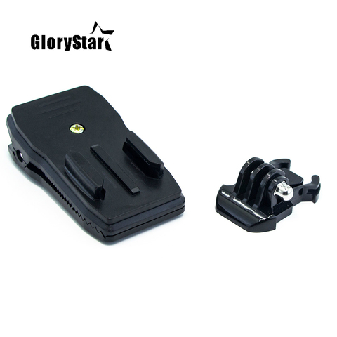 Quick Clip Backpack Rucksack Hat Clamp Mount Adapter For Go pro Session GoPro Hero 8 7 6 5 OSMO xiaomi yi 4k Action Sport Camera ► Photo 1/5
