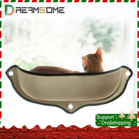 Buy Online Cat Hammock Bed Mount Window Pod Lounger Suction Cups Warm Bed For Small Big Pet Cat Rest House Sun Wall Bed Soft Ferret Cage Alitools