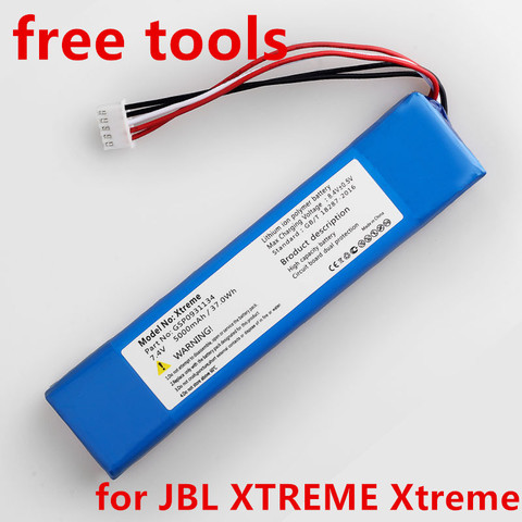 new 5000mAh CS-JMX100SL Battery GSP0931134 for JBL JBLXTREME for JBL Flip 3 & 4 Player Flip3 Flip4 3000mAh GSP872693&01+ Tools ► Photo 1/6