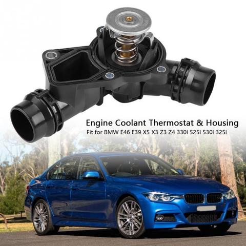 Car Engine Coolant Thermostat  Housing Assembly 11531437040 for BMW E46 E39 X5 X3 Z3 Z4 330i 525i Car Accessories New ► Photo 1/6