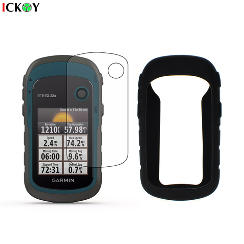 Silicon Protect Case Skin + Screen Protector Shield Film for Hiking Handheld GPS Garmin eTrex 20x 22x 30x 32x Accessories ► Photo 1/6