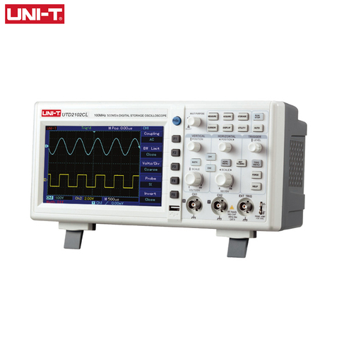 Digital Oscilloscope UNI-T UTD2102CL Portable 100MHz 2 Channels 500Ms/S USB Oscilloscopes Ociloscopio Automotivo Portatil ► Photo 1/4