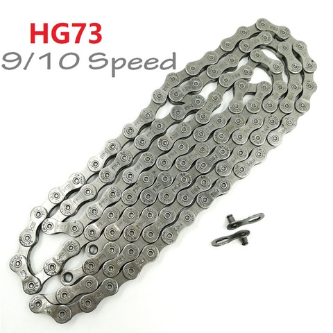 Bike Chain HG73 9 Speed 116 Links MTB Mountain Bike Cassette Freewheel Chian 9/10 Speed Bicycle Chain For Deore Alivio ► Photo 1/2