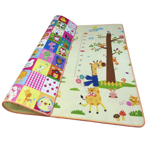 0.5cm Thick Double-Side Baby Crawling Play Mat  2*1.8 Meter Climb Pad Foam Carpets Kids Puzzle Game Developing Mat ► Photo 1/6