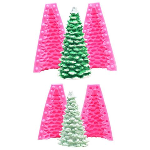 3D Silicone Christmas Baking Molds, Christmas Tree Cake Pan, Tree