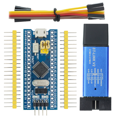 STM32F103C8T6 ARM STM32 Minimum System Development Board Module For Arduino ST-Link V2 Stlink V2 Mini STM8 Simulator Download ► Photo 1/6