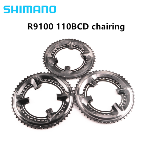 Shimano DURA ACE R9100  11speed Black chairing Bike Bicycle 110BCD 50-34t /52-36t/53-39t  for R9100 Crankset Road Accessory ► Photo 1/6