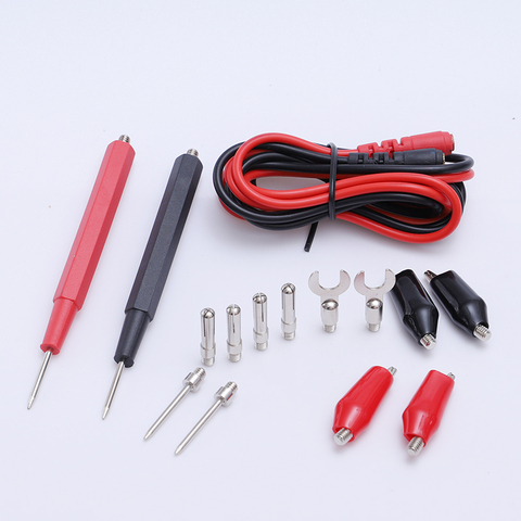 Dropshipping Digital Multimeter Probe Test Lead Needle Clip crocodile  Alligator Clip Wire Cable ► Photo 1/6