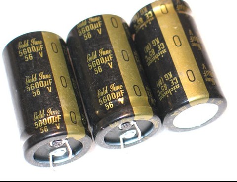 2pcs/10pcs 56V/5600UF 50v nichicon NICHICON KG TYPE-II (Gold Tune) electrolytic capacitor free shipping ► Photo 1/1