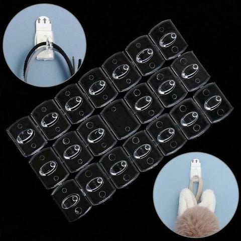 20pcs Transparent Wall Hooks Waterproof Strong Adhesive Hooks Rack for Home Kitchen Bathroom Hanger Hook Organizer Key Holder ► Photo 1/6