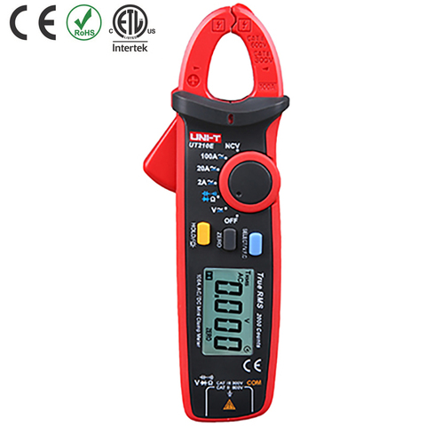 UNI-T UT210E UT-210E True RMS AC/DC Current Mini Clamp Meters w/ Capacitance Tester Digital Earth Ground Multimeter Megohmmeter ► Photo 1/5