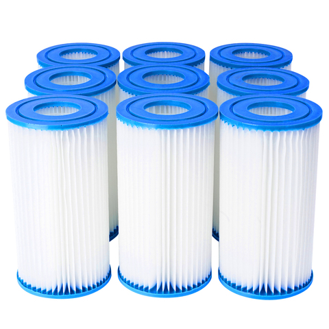 Above Ground Swimming Pool Cartridge Pool Filter Cartridge Cleaner Replacement Swimming Pool Filters ► Photo 1/6