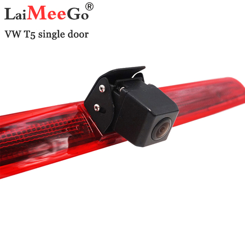 New Car Reversing Backup Rear View Camera Brake Light For VW T5 single door high position brake light HD reversing rear view ► Photo 1/6