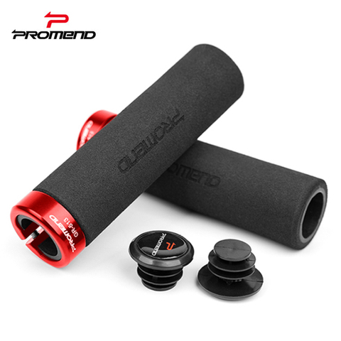 Promend Sponge Foam City Mountain Bike Scooter MTB Bicycle Handlebar Cover Handle Grips Bar Ends Non-slip Aluminum Lock 1 pair ► Photo 1/6