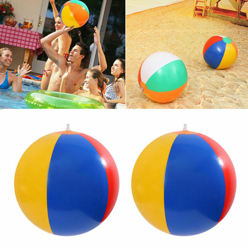 C Baby Kids Beach Pool Play Ball Inflatable Educational Children Ball Toys 