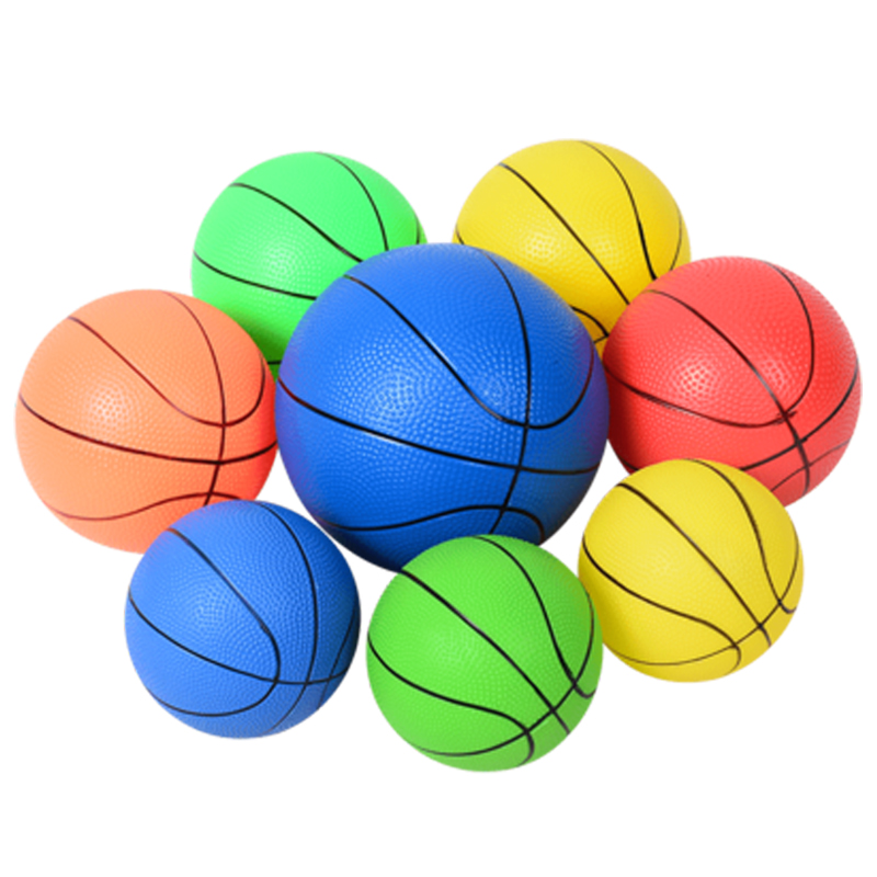 Soft Rubber Small Soccer Basketball Children Kids Sport Outdoor Ball Gift Toy OY 