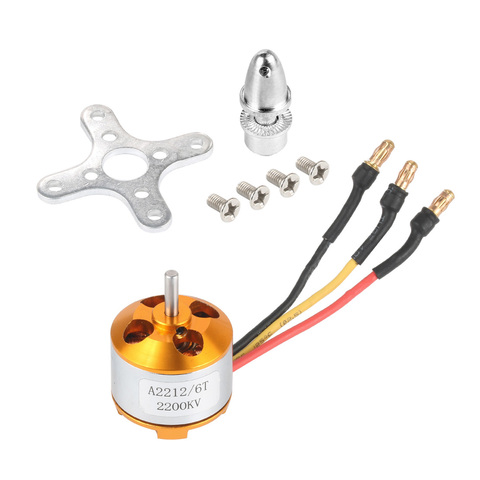 F02048 A 2212 A2212 2200KV Brushless Outrunner Motor W/ Mount 6T For RC Aircraft Copter ► Photo 1/1