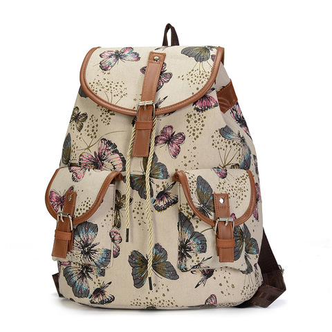 School Bags Women Backpack Sac Rugzak Backpack Laptop Plecak Damski Canvas Backpack Travel bags New Laptop Bag Backpacks Women ► Photo 1/6
