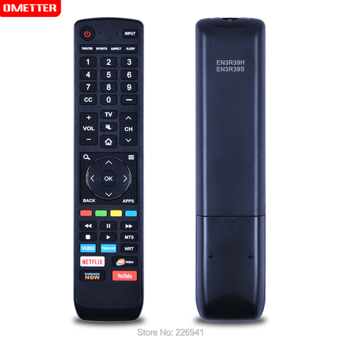 EN3R39H TV remote control use for  hisense led lcd Television 55H6E 55EU6070 55H6080E 55R6000 55R6000E 55R7E 55R6E 55R6040E 55R6 ► Photo 1/6