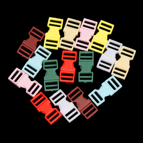 10Pcs 6mm Plastic Backpack Button Bracelet Strap Buckle Mini Buckle for DIY Doll Bag Dollhouse Tiny Camping Asseccories ► Photo 1/6
