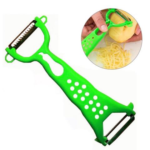 1PC Multi-Function Vegetable Fruit Peeler Grater Hand Slicer Cutter Cucumber Carrot Potato Knife Kitchen Tools Random Color ► Photo 1/6