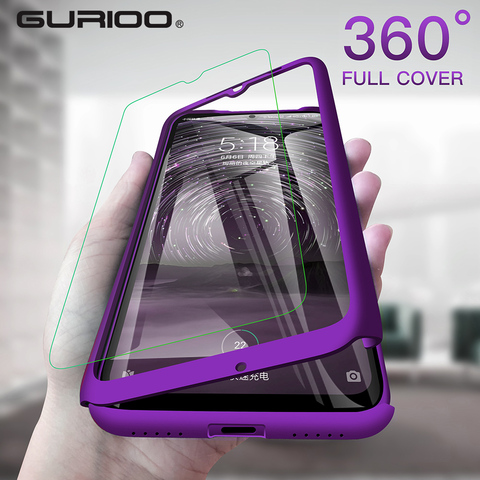 360 Full Protective Case for Huawei P20 P30 P40 Mate 20 30 Lite Pro Y6P Y7P P smart Plus Z 2022 Back Cover With Glass Film ► Photo 1/6