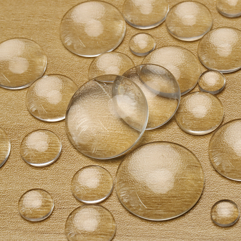 50pcs 6-30mm Round Cabochon Glass Flat Back Clear Transparent Glass Cabochon for Necklace Bracelet Jewelry Making DIY Wholesale ► Photo 1/6