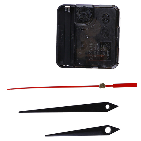 Hot! 1Set DIY Hanging Quartz Watch Silent Wall Clock Movement Quartz Repair Movement Clock Mechanism Parts With Needles ► Photo 1/6