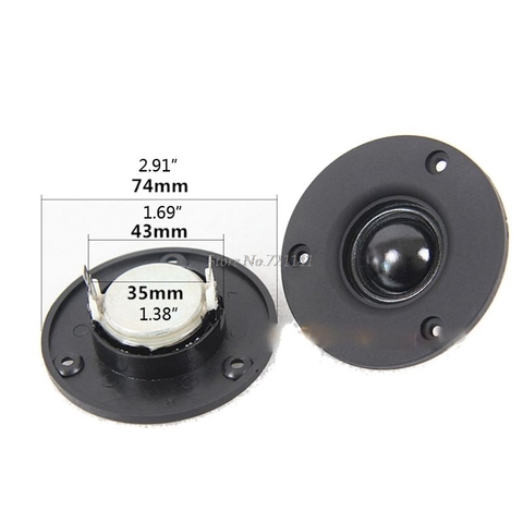 3 Inch Tweeter Speaker 6 OHM 20 Watt 25 Cores Audio Stereo DIY Home Theater Whosale&Dropship ► Photo 1/4